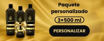 Paquete  personalizado 3 x 500 ml